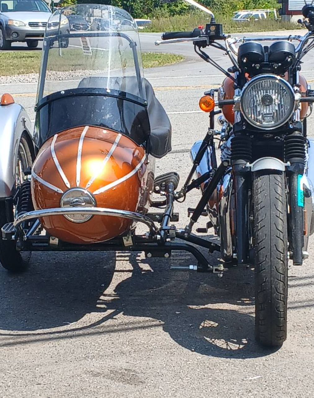 Copper Bullet — custom FSC sidecar build